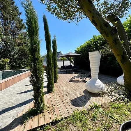 Maison Deauville-trouville Piscine Chauffee Villa *